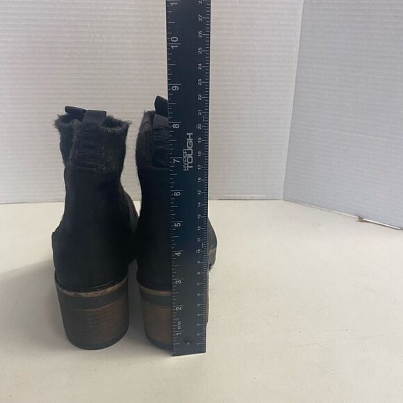 STEVE MADDEN Apollo Women’s Bootie Black Gray Size 7 Round Toe New No Box - Picture 6 of 12